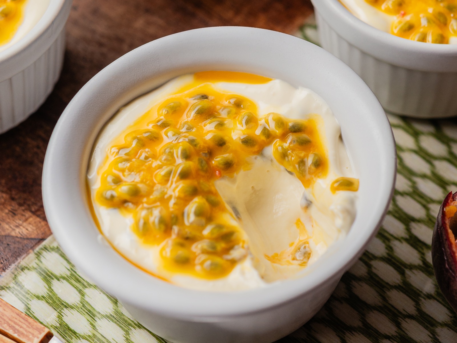 imagem de mousse de maracujá