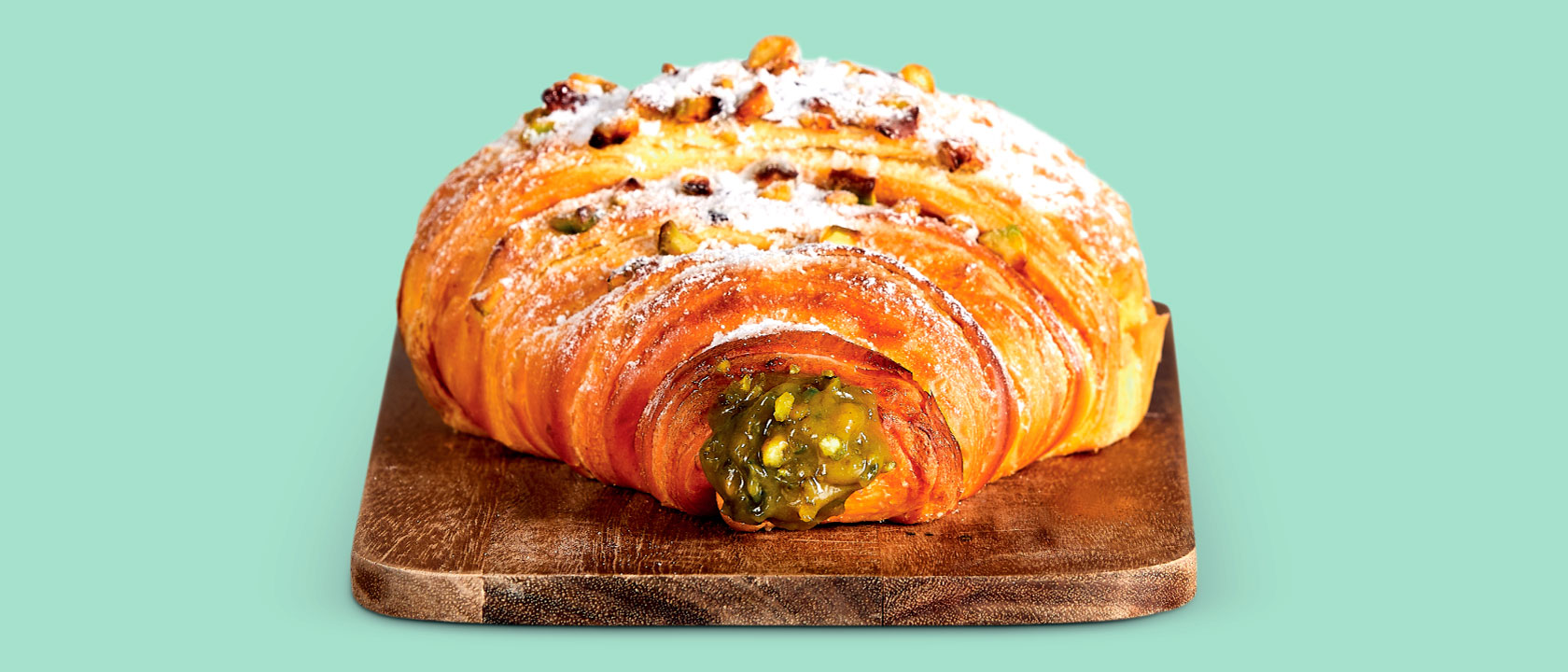 Novo Recheio Croissant Pistáchio