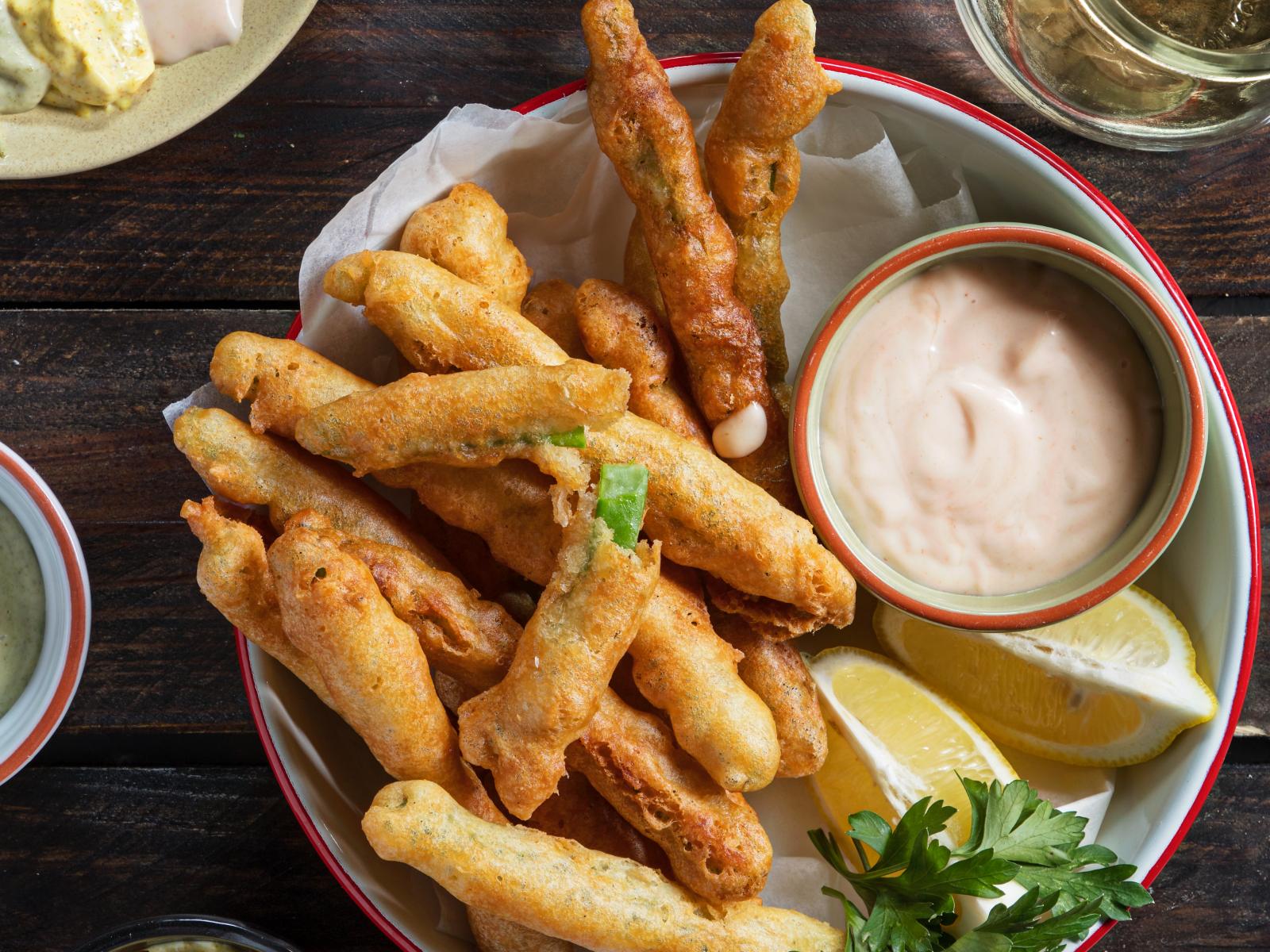 imagem de peixinhos da horta com maionesa